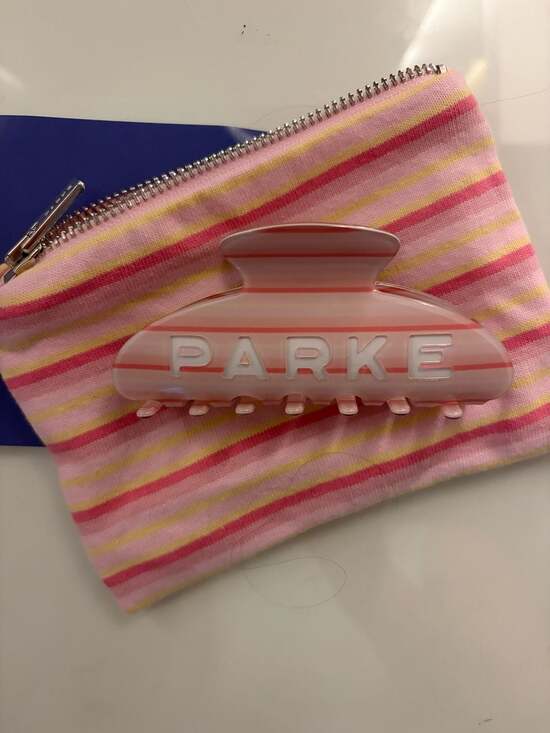 Parke Accessories - NEW Parke Claw Clip It's A Girl Stripe